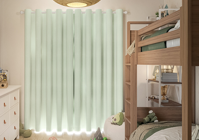 Nautical Stripes, Seagrass - Made to Measure Curtains - Image 7